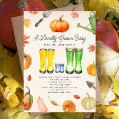 Lokaal geteelde Herfst Pompoen Patch Boy Baby show Kaart