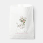 Lokaal geteelde kleine kiemgroenten tuinzaden bedankzakje (Voorkant)