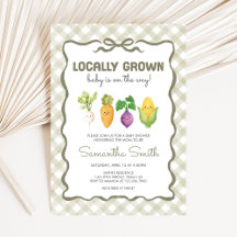 Lokaal Geteelde Kleine Spruit Baby Shower