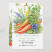 Lokaal geteelde koolvlek Baby shower Kaart (Voorkant / Achterkant)