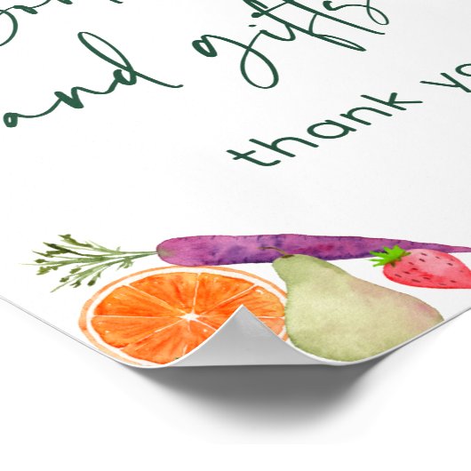 Lokaal geteelde landbouwers Marktboeken en geschen Poster (Hoek)