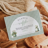 Lokaal geteelde luier Raffle Insert Kaart Salie Gr