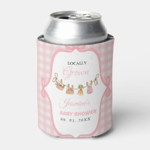 Lokaal geteelde Roze meisje baby shower Baby sprin Blikjeskoeler
