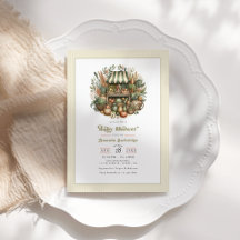 Lokaal geteelde rustieke boeren markt Baby shower