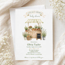 Lokaal Geteelde Salie Boerenmarkt Baby Shower