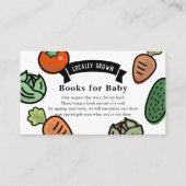 Lokaal geteelde witte boeken met plantaardige oors informatiekaartje (Voorkant)