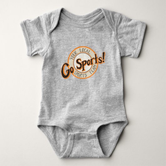 Lokaal sportteam romper (Voorkant)