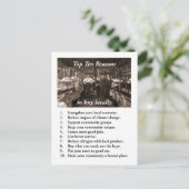 lokaal-zazzle-600 kopen briefkaart (Staand voorkant)