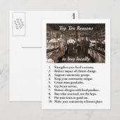 lokaal-zazzle-600 kopen briefkaart (Voorkant / Achterkant)