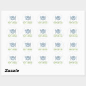 Lokaal zoeken ronde sticker (Vel)