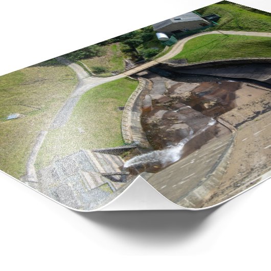 lokaasreservoir foto afdruk (Hoek)