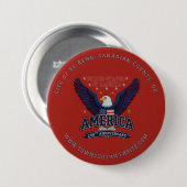 Lokale 250e verjaardag aangepaste promo ronde button 7,6 cm (Voorkant /achterkant)