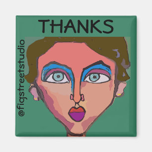 Lokale artiest, Bedankt, bewerken tekst Magneet