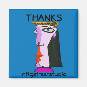 Lokale artiest, Bedankt, bewerken tekst Magneet