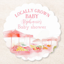 Lokale Baby Meisje Shower Boerenmarkt