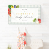 Lokale Baby Shower Boerenmarkt Spandoek (Insitu)