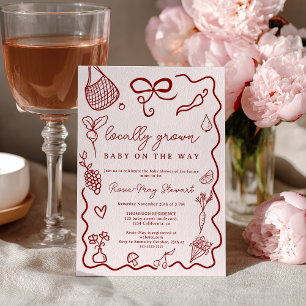 Lokale Baby Shower in de Rode Boerenmarkt Kaart