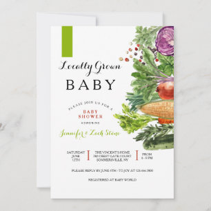 Lokale Baby Shower Kaart