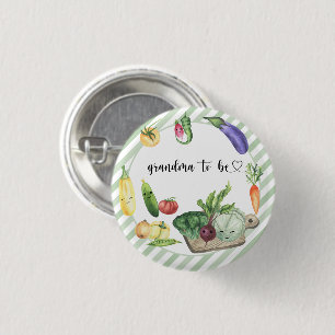 Lokale Babyborrel - Oma in wording Ronde Button 3,2 Cm
