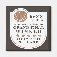 Lokale Basketbal Grand Final Prize Trofee Keepsake
