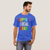 Lokale belemmering ondersteunen t-shirt (Voorkant volledig)