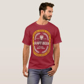 Lokale bier Snob Craft Beer Drink lokale bier T-shirt (Voorkant volledig)