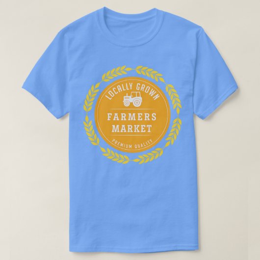 Lokale boerenmarkt t-shirt (Design voorkant)