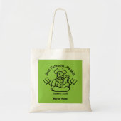 Lokale boerenmarkt tote bag (Voorkant)