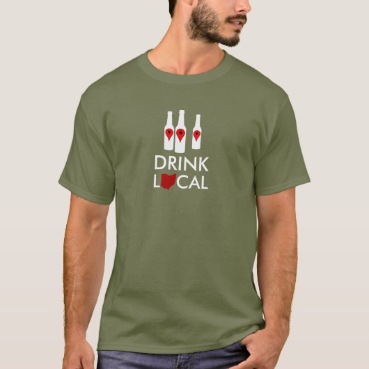 Lokale Drink T-shirt (Voorkant)