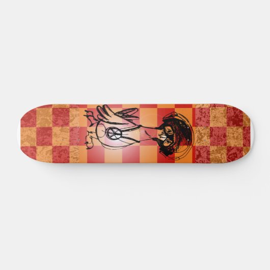 Lokale duif persoonlijk skateboard (Horizontaal)