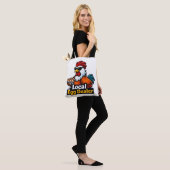 Lokale eierhandelaar, gangster, haan. tote bag (Op model)