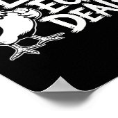 Lokale eierhandelaar rooster Pasen grappige kippen Poster (Hoek)
