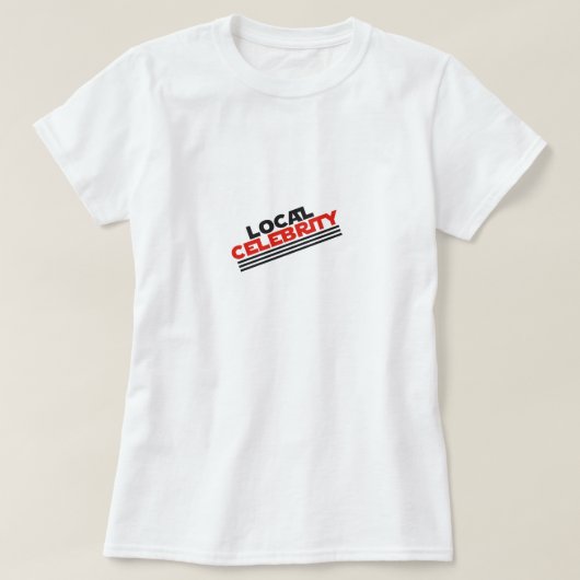 Lokale feestelijkheid t-shirt (Design voorkant)