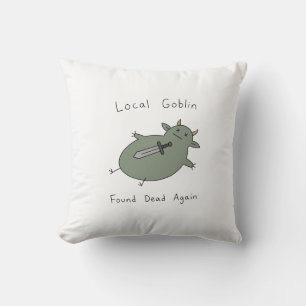 Lokale Goblin Opnieuw Dood Gevonden Funny RPG Mons Kussen