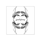 Lokale honingbijen rubberstempel (Afrduk)