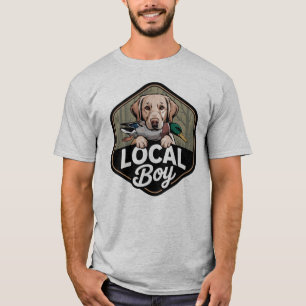 Lokale Jongen Jacht Hond Zuidelijk Land - Labrador T-shirt