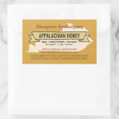 Lokale Kentucky Honing Product Rechthoek Stickers (Tas)