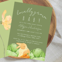 Lokale Koolplek Groene Baby Shower