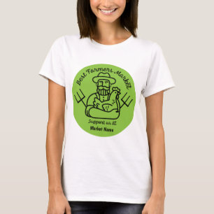 Lokale landbouwers Markt T-Shirt