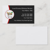 Lokale levering van kernen visitekaartje (Voorkant / Achterkant)