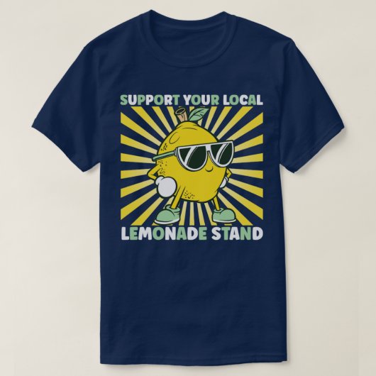 Lokale limonade standaard t-shirt (Design voorkant)