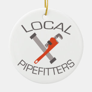 Lokale pijpleidingen keramisch ornament
