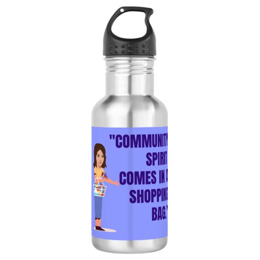 Lokale prijsopgave kopen waterfles  (Voorkant)