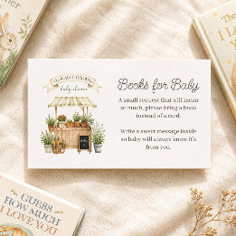 Lokale Salie Boerenmarkt Boeken voor Baby Informatiekaartje