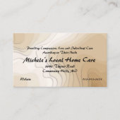 Lokale thuiszorg 3,5 inch x 2,0 inch Visitekaartje (Voorkant)