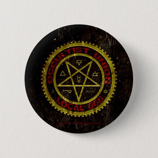 LOKALE UNIE 666 019 RONDE BUTTON 5,7 CM (Voorkant)