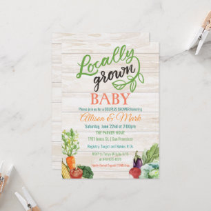 Lokale vegetarische Baby showers Kaart