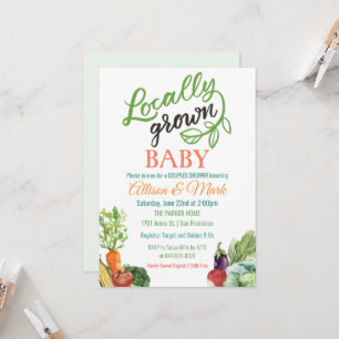 Lokale vegetarische Baby showers Kaart