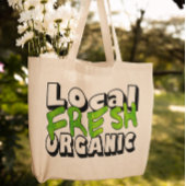 Lokale verse organische Canvas tas