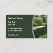 Lokale Visitekaartjes voor de Lawn Service (Voorkant)